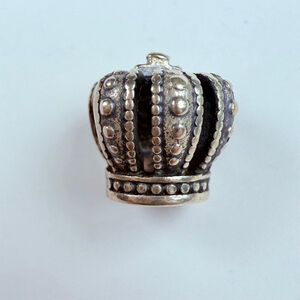 Pandora Moments Regal Crown Sterling Silver 925 Genuine Charm ALE Retired!